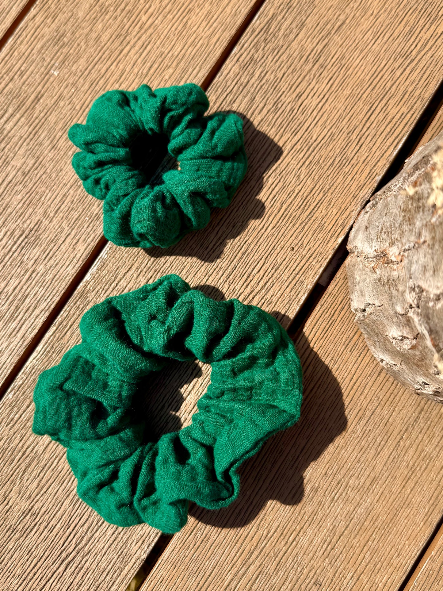 Calins et Reves chouchous double gaze vert