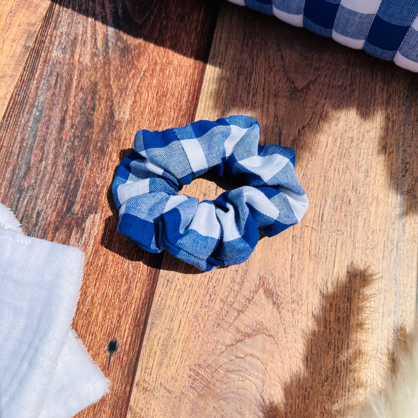 Calins et Reves Chouchous Vichy Bleu