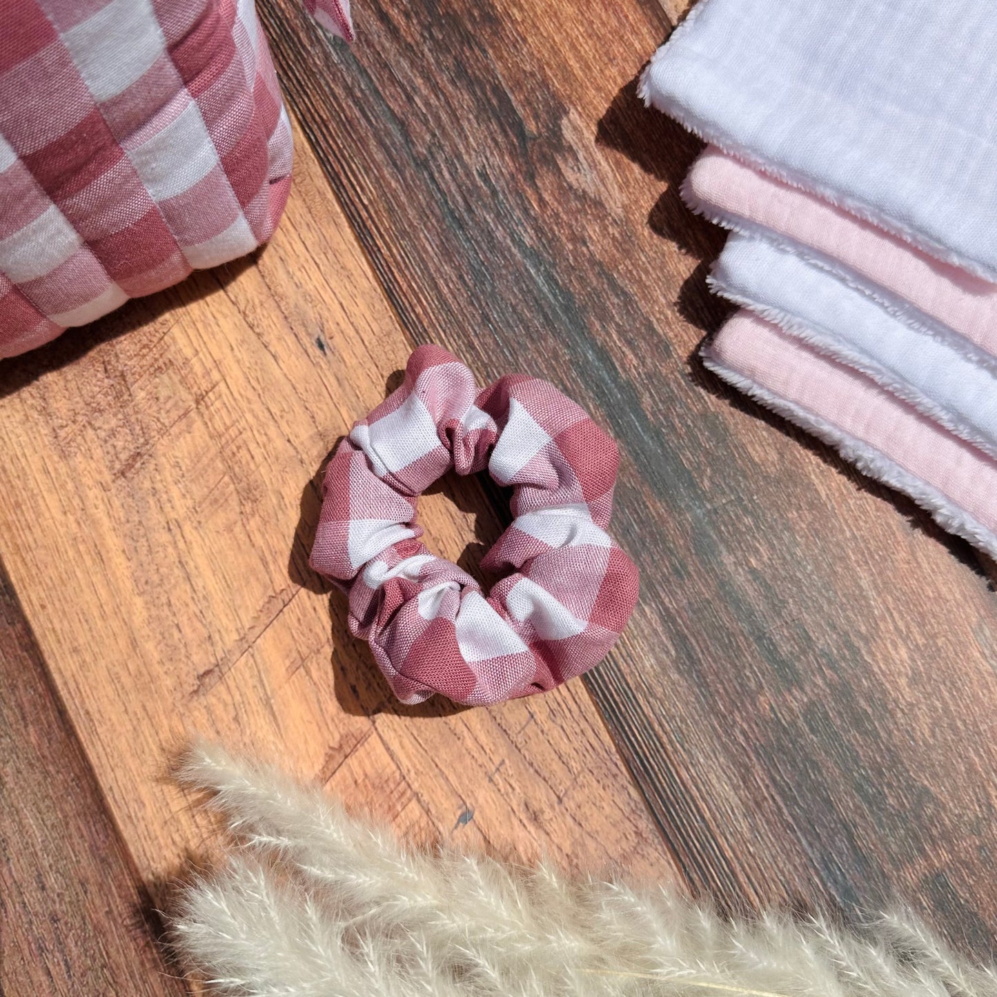 Calins et Reves Chouchous Vichy Rose des bois