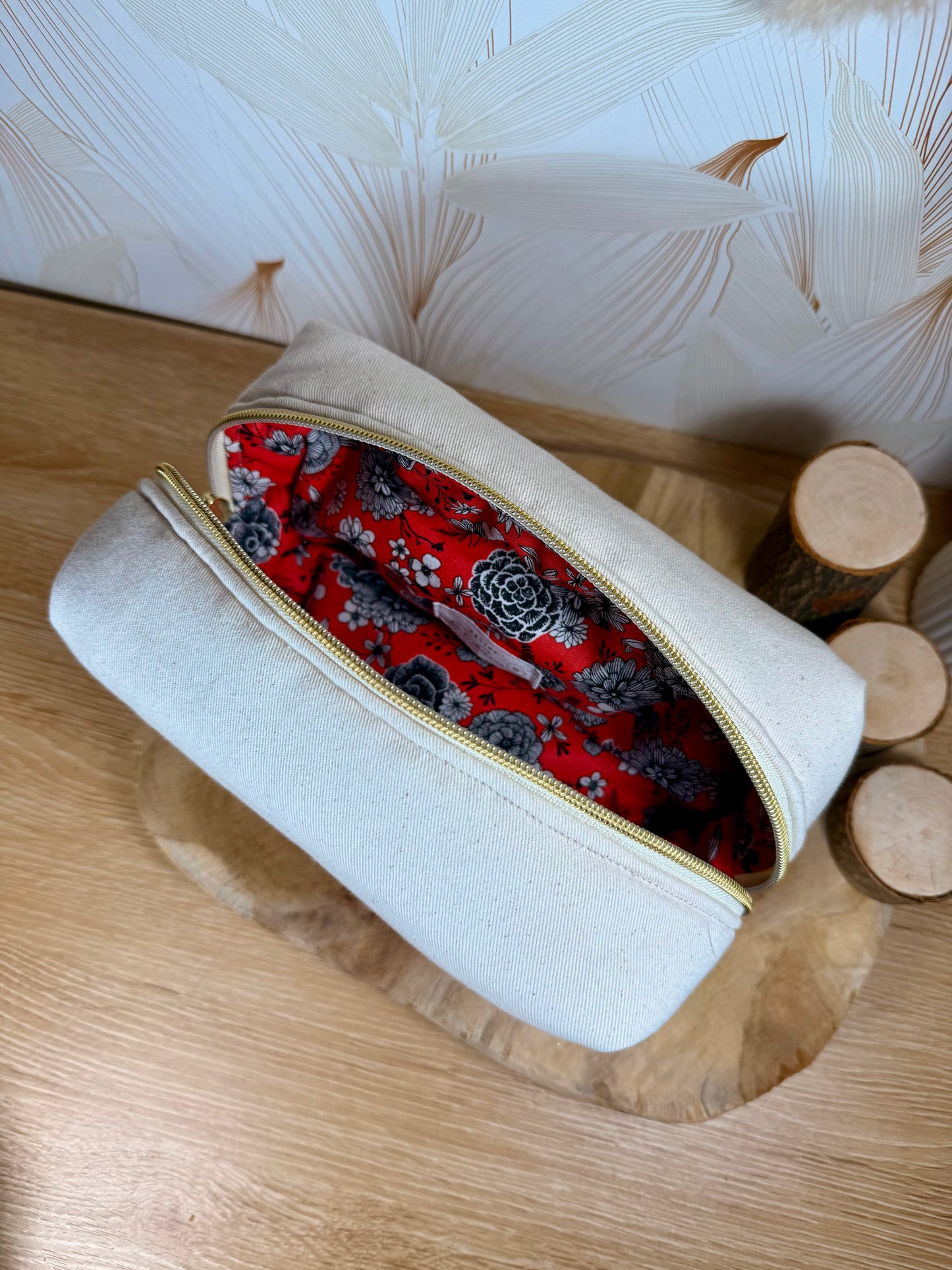 Calins et Reves trousse de toilette personnalisée