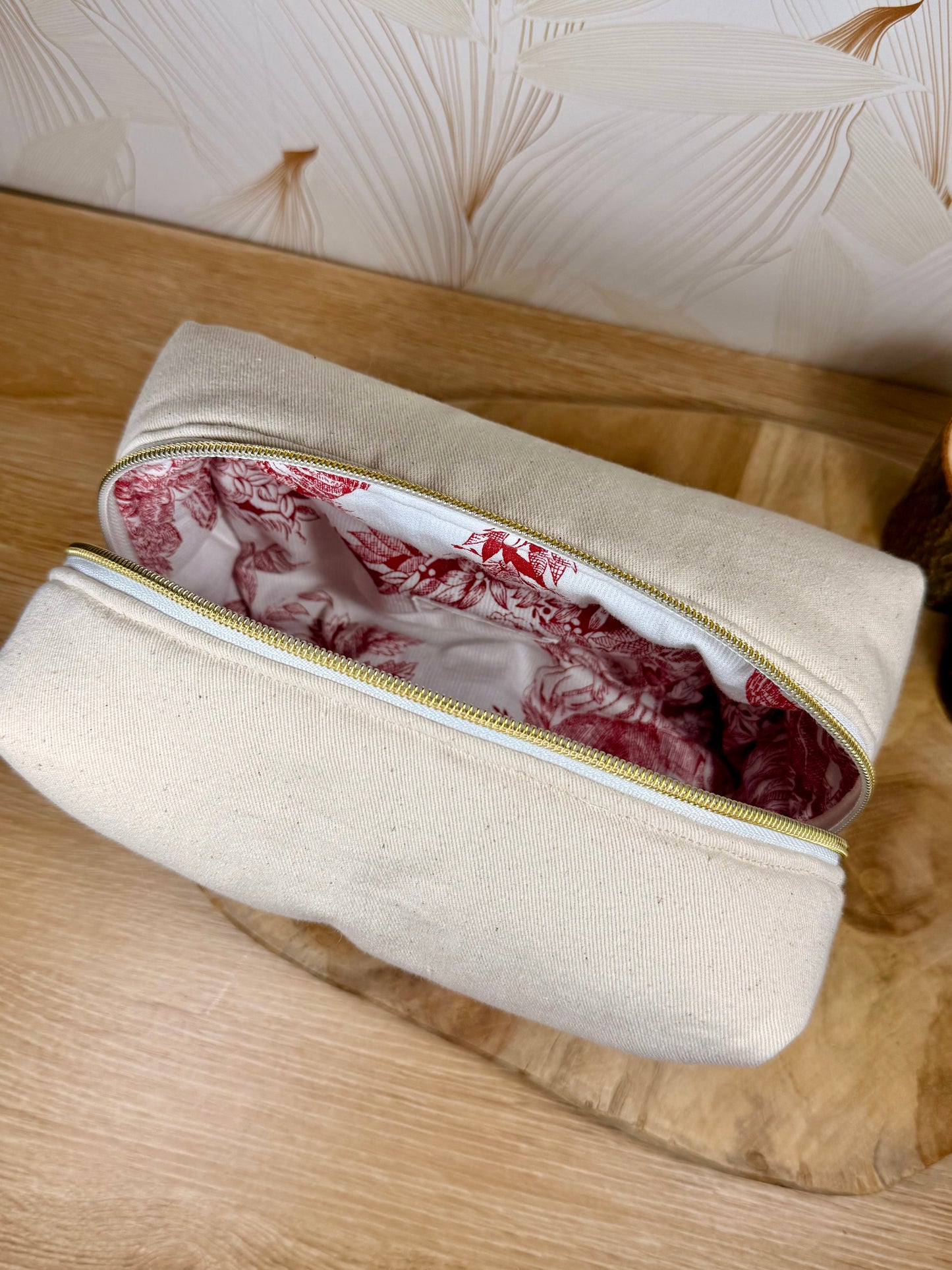 Calins et Reves trousse de toilette personnalisée