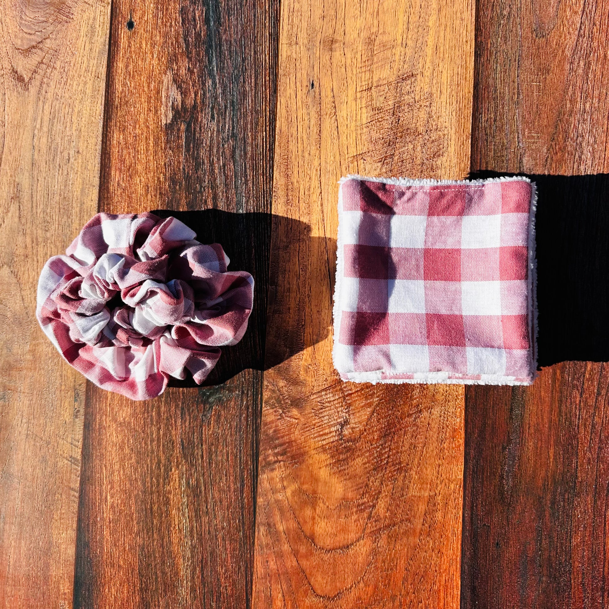 Calins et Reves vichy Rose des Bois chouchous
