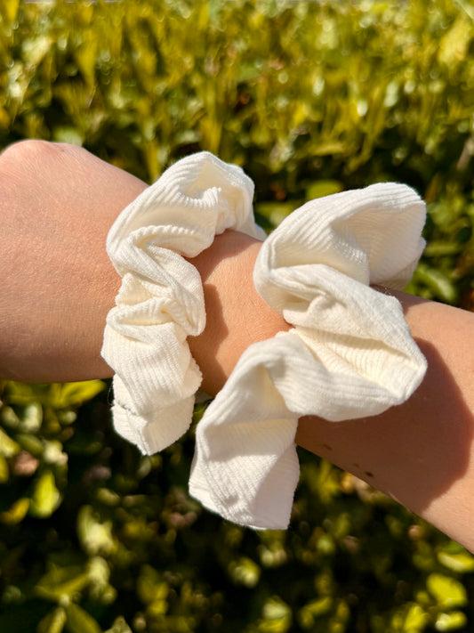 Calins et Reves chouchous velours blanc