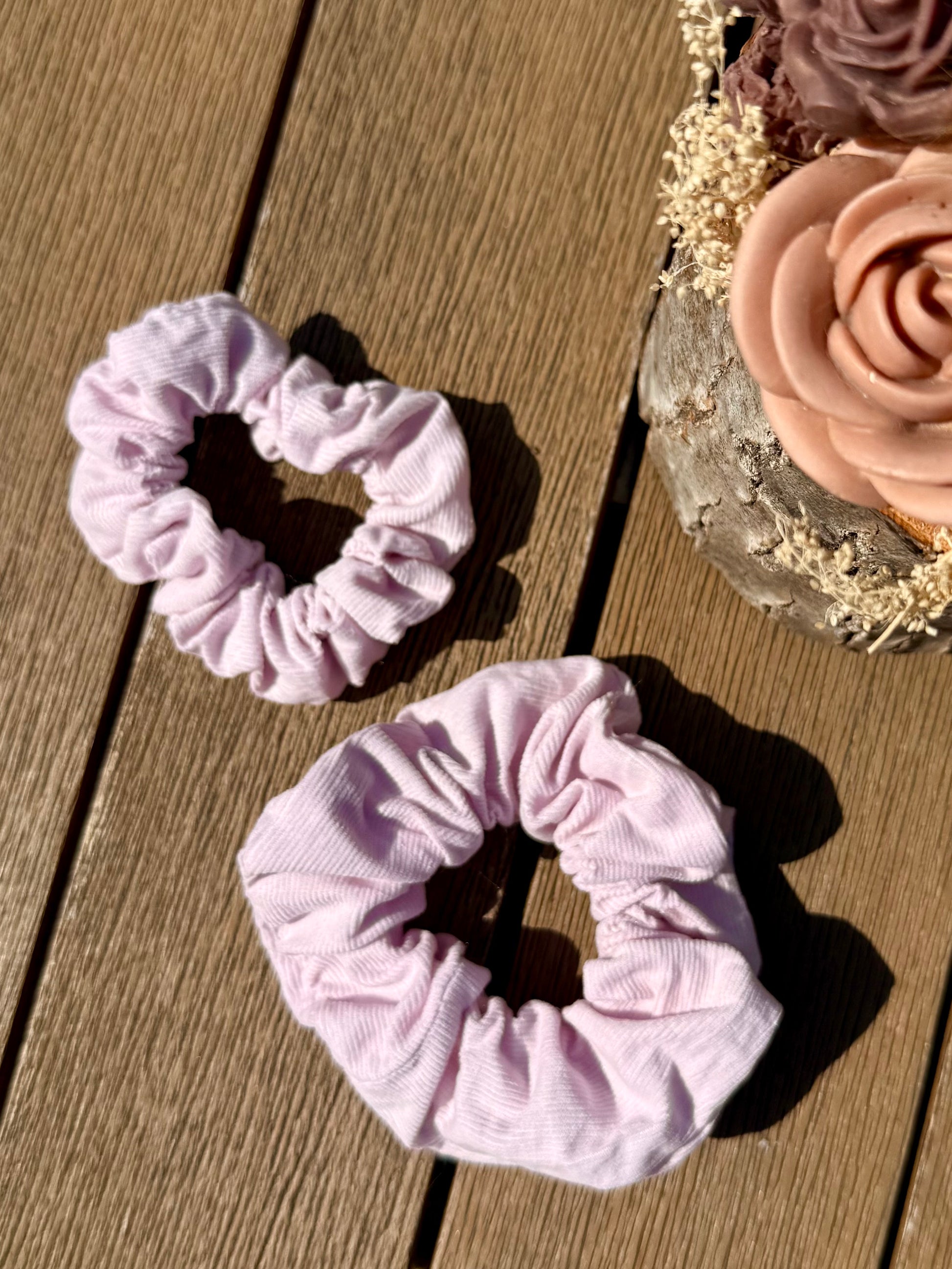 Calins et Reves chouchous velours rose