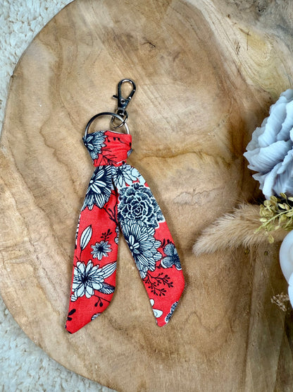Câlins et Rêves porte clé Corail fleur
