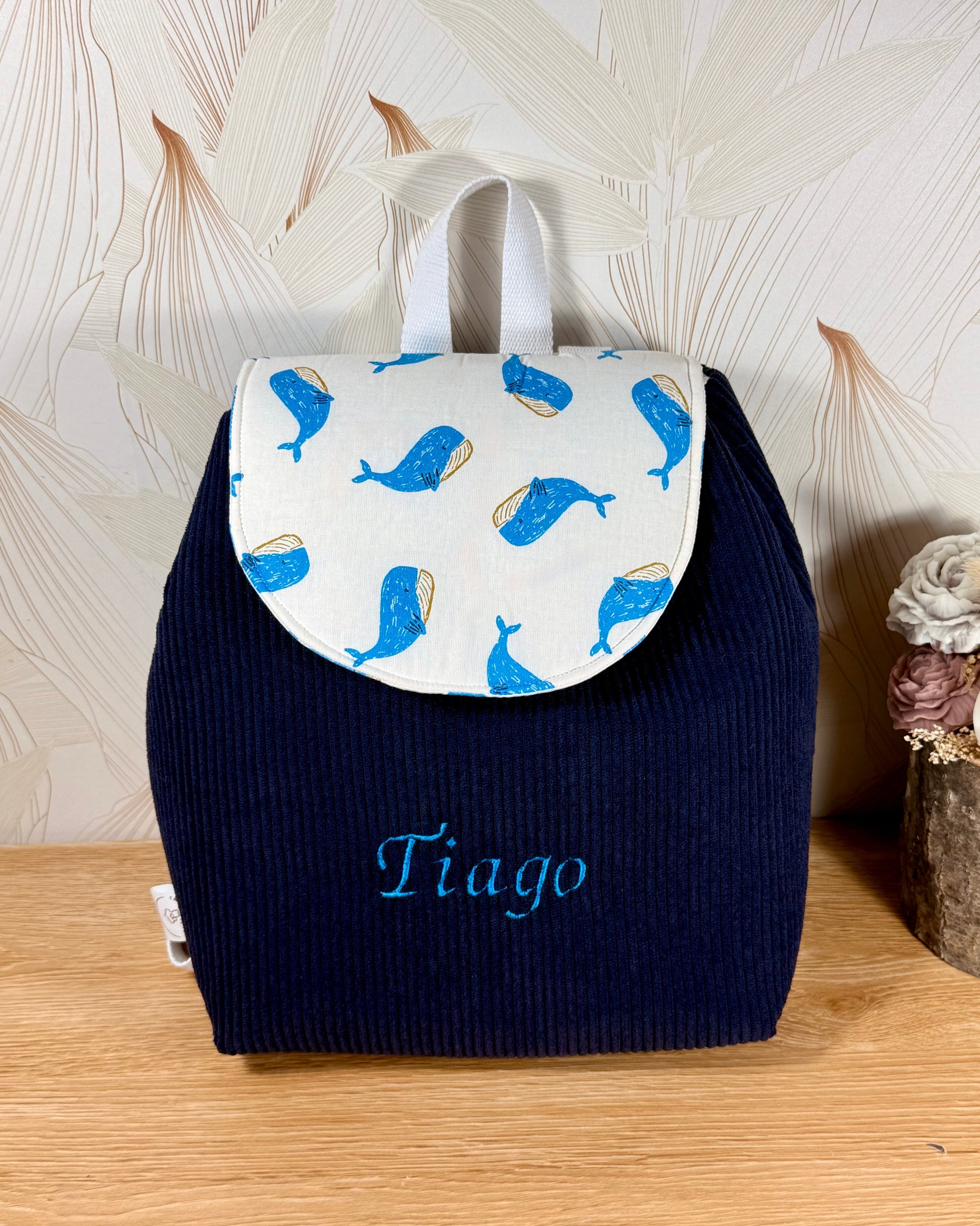 Calins et reves sac ecole personnalisé avec ou sans broderie