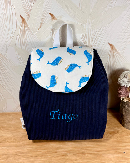Calins et reves sac ecole personnalisé avec ou sans broderie