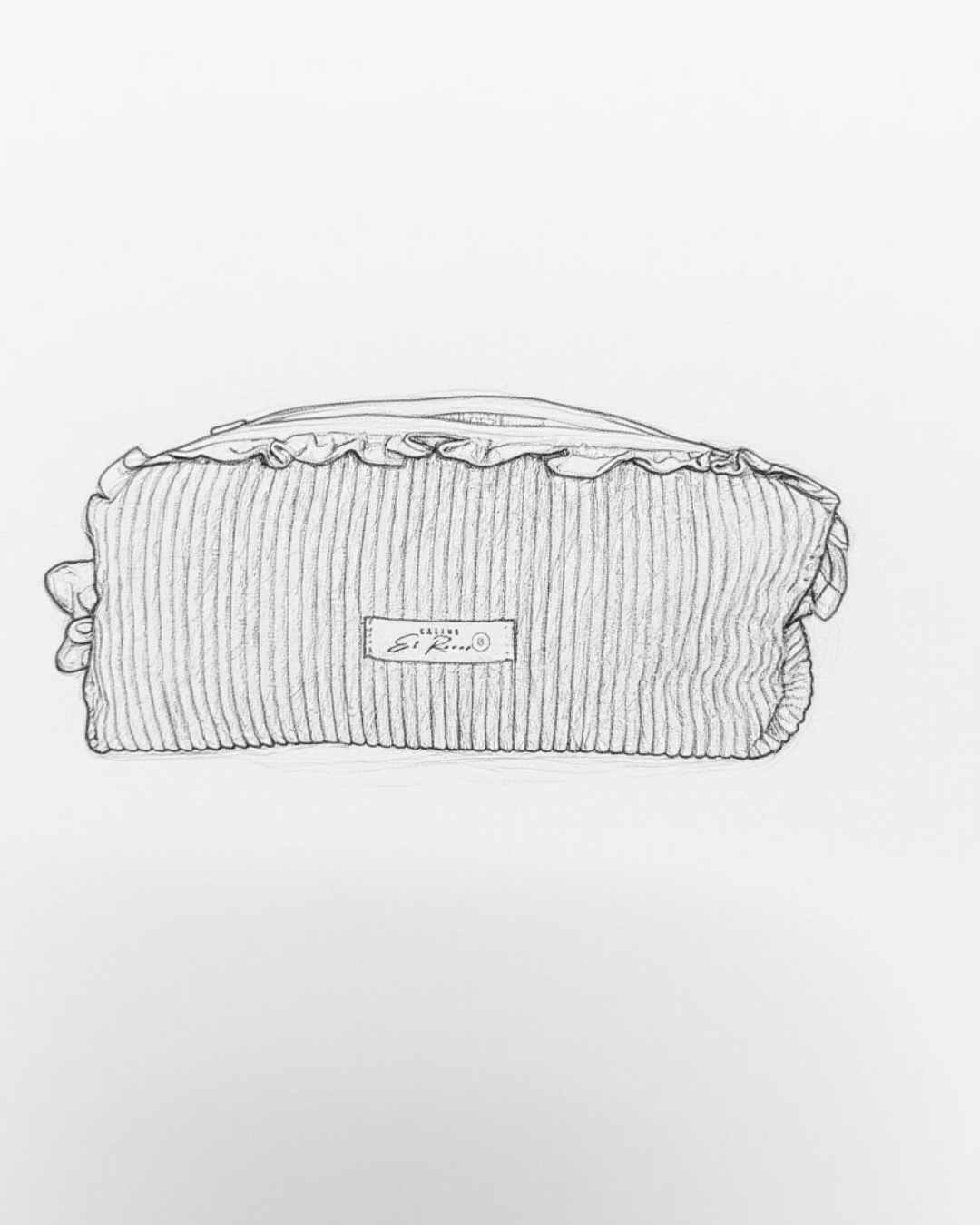 Calins et reves trousse a crayon personnalisée avec ou sans broderie