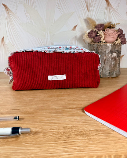 Calins et reves trousse a crayon personnalisée avec ou sans broderie