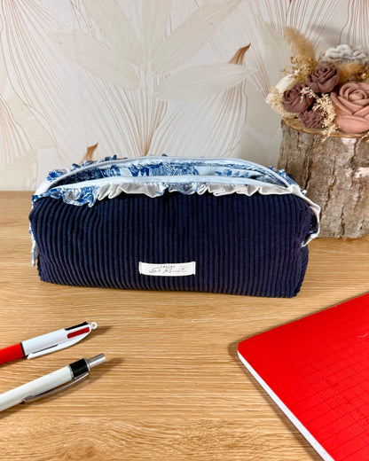 Calins et reves trousse a crayon personnalisée avec ou sans broderie