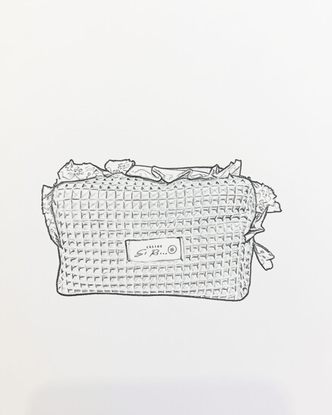 Calins et reves trousse de toilette personnalisée
