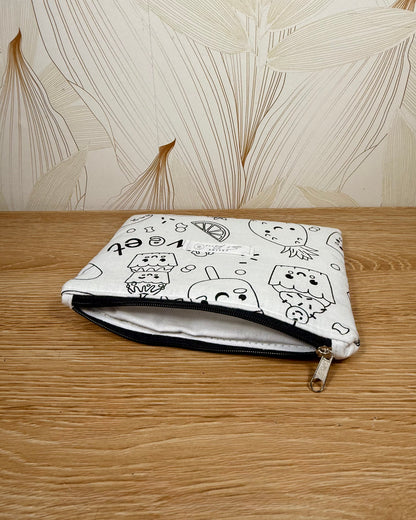 Calins et reves Petite pochette à colorier glace