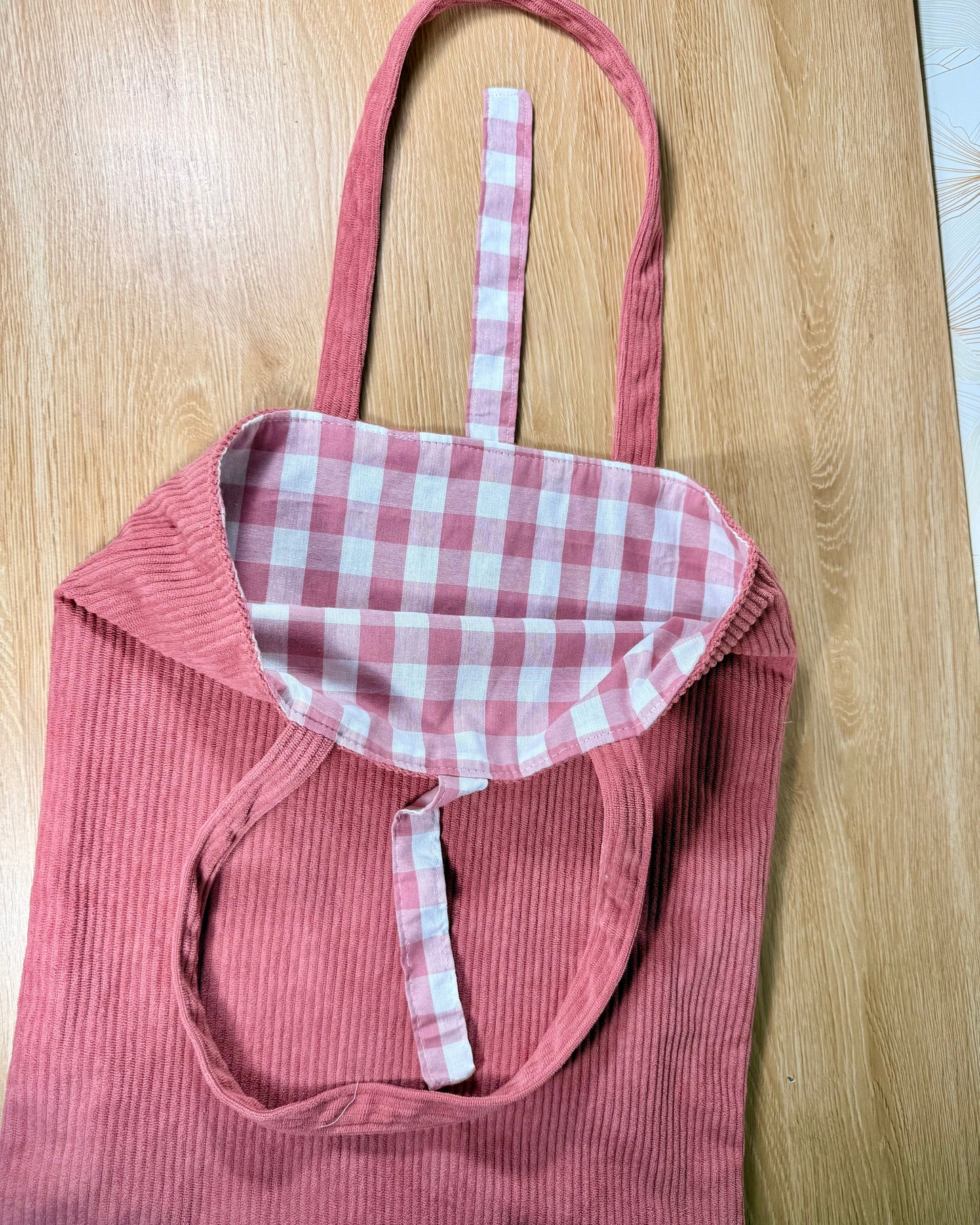 Calins et Reves tote bag personnalisé avec broderie