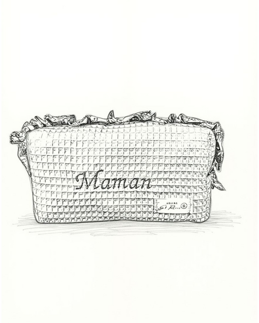 Calins et Reves trousse de toilette personnalisée