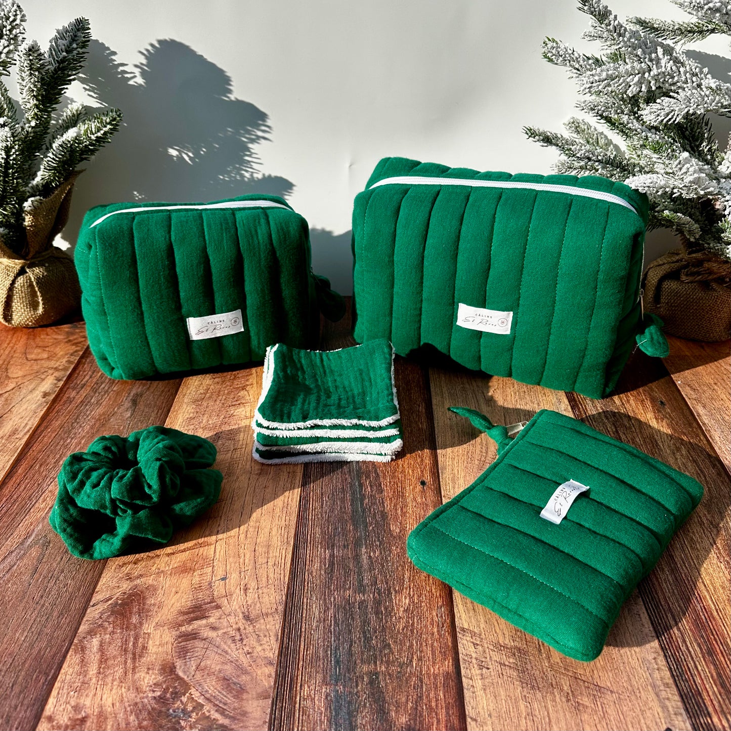 calins et reves trousses noel vert